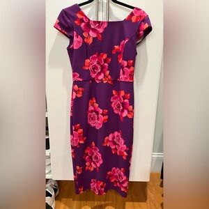 Donna Morgan scuba sheath dress